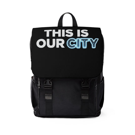 Manchester City - This Is Our City - Unisex Casual Shoulder Backpack