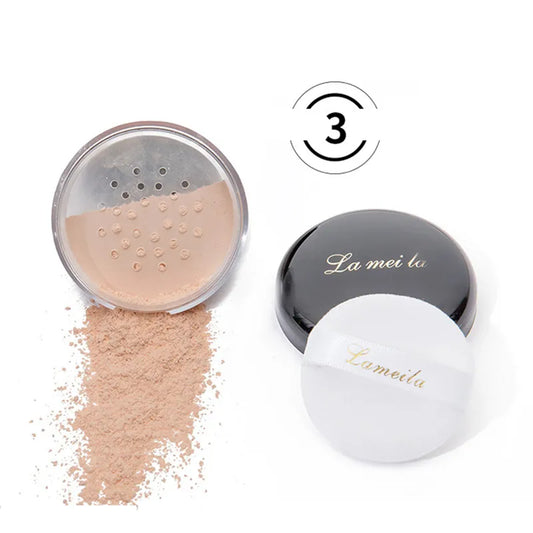 Brand New Long-lasting Loose Powder Makeup Translucent Groom Oil-control Natural Ingredient Setting Powder Brighten Waterproof