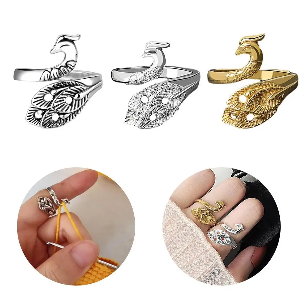 Adjustable Knitting Loop Crochet Loop Knitting Accessories Knitting Ring For Clothing DIY 2020 Christmas Gift Wholesale