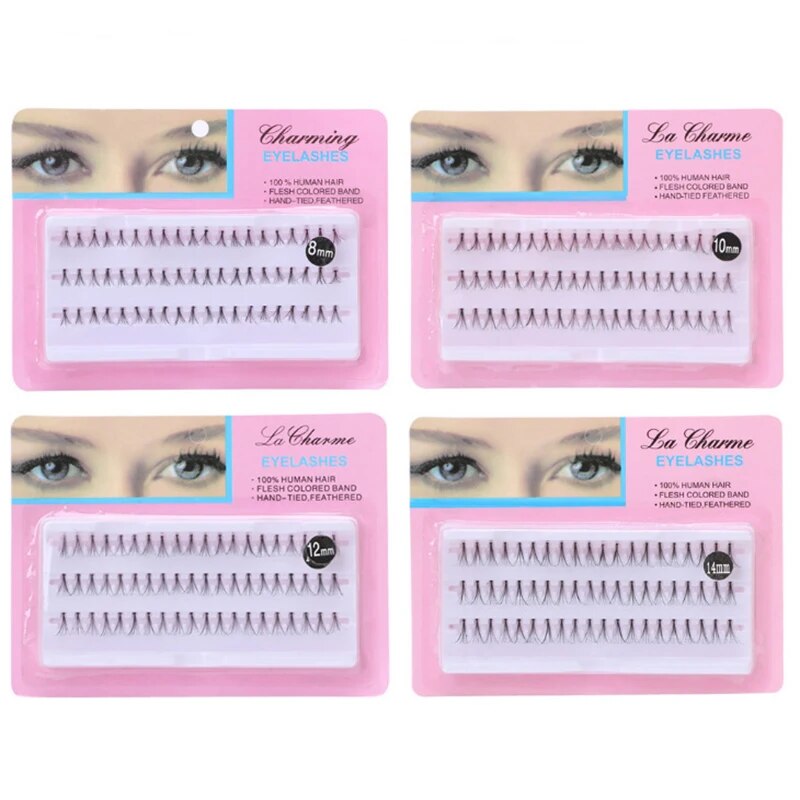 Handmade 10 D False Eyelashes Grafting Natural Long Faux lashes Extensions Beauty Health Make up Fake lash Wholesale