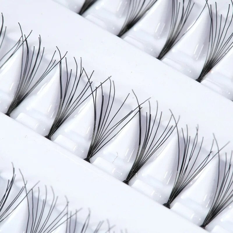 Handmade 10 D False Eyelashes Grafting Natural Long Faux lashes Extensions Beauty Health Make up Fake lash Wholesale