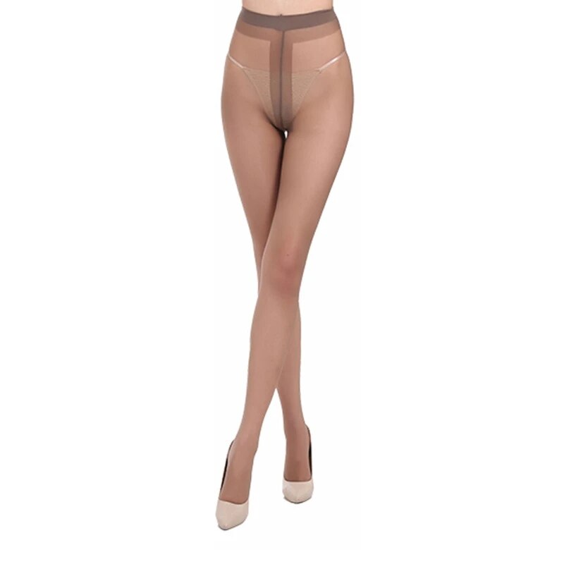 Women Summer Ultra-Thin Control Top Panthose Sexy Transparent Tummy Slimming Shaping Sheer Tights Seamless Stretch Leggings N0HE